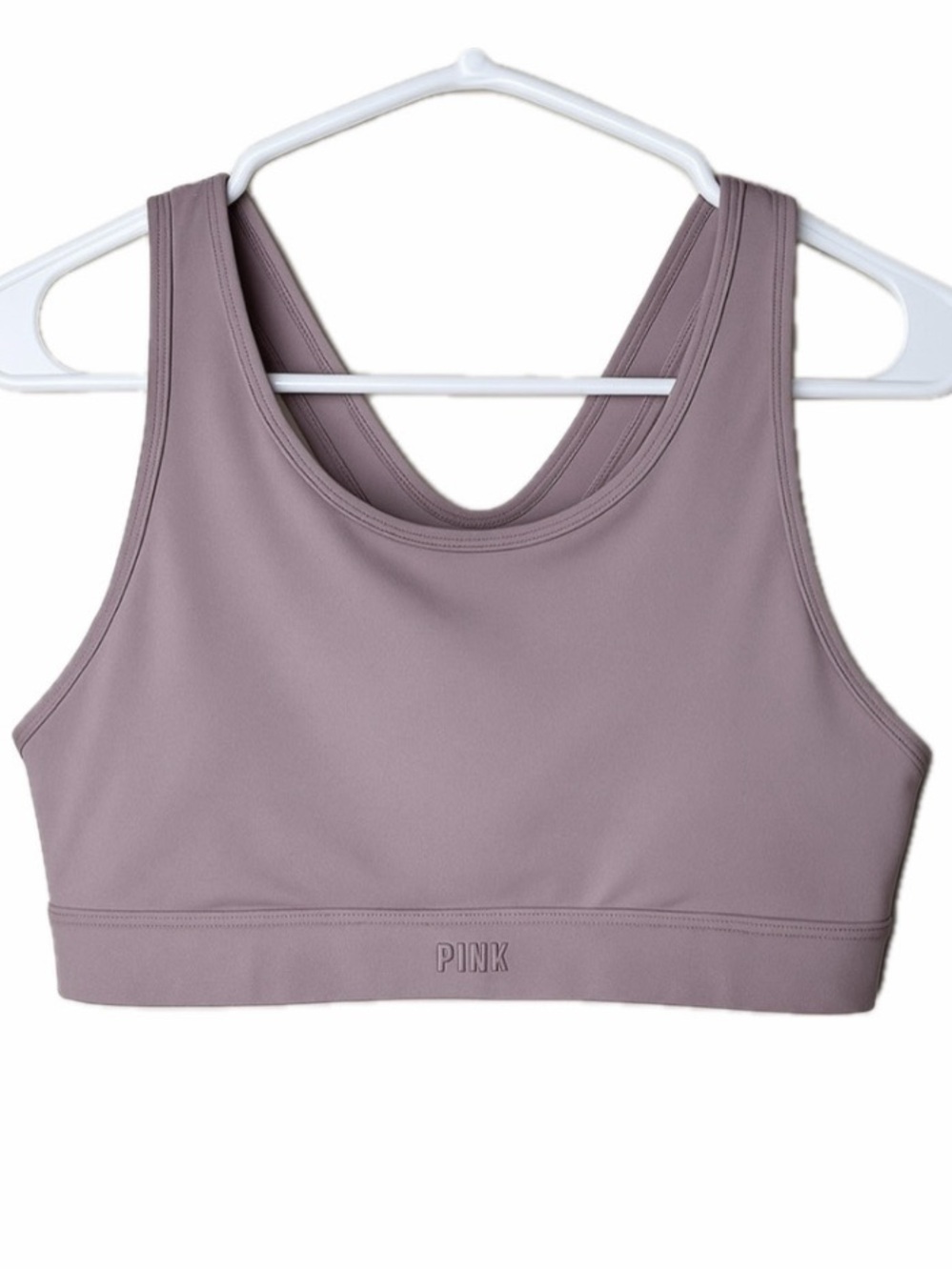 Victoria’s Secret PINK Sports Bra Lilac M Medium Support activewear workout gym